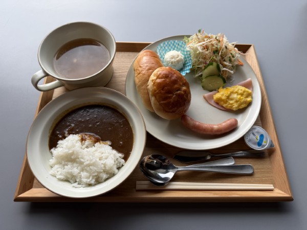 宝泉坊ロッジ朝食
