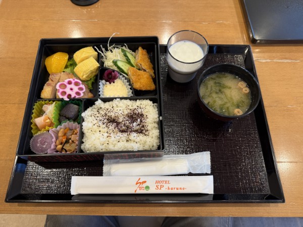 朝食のお弁当