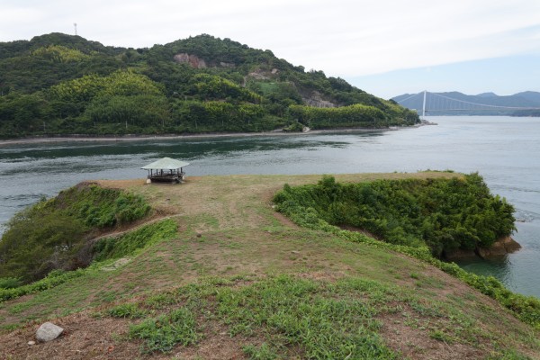 本丸からの三之丸