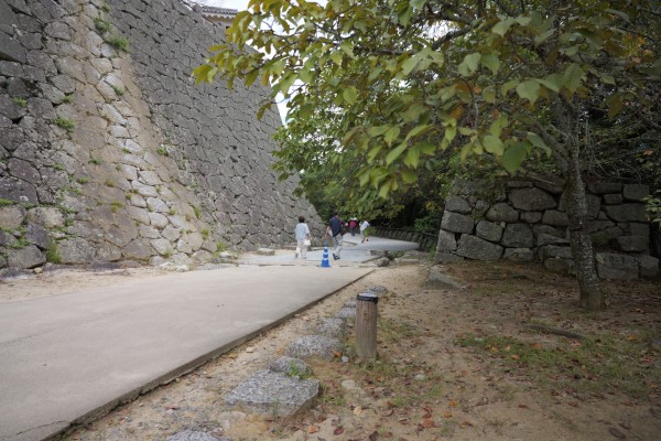 揚木戸門跡