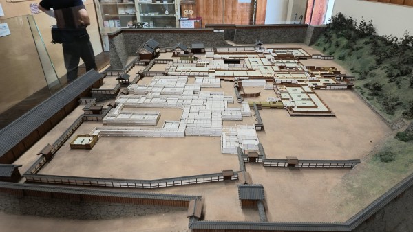 二之丸御殿跡模型