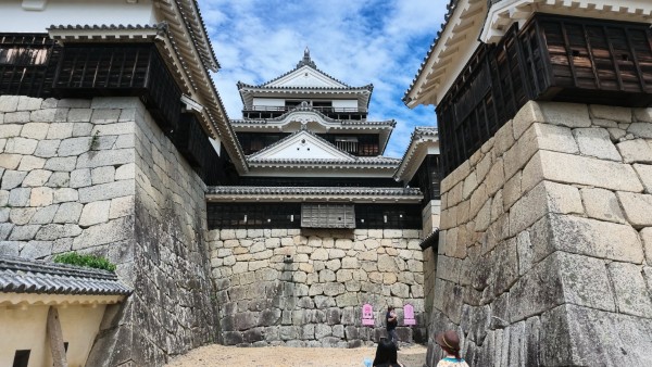 小天守・天守・筋鉄門東塀・一ノ門南櫓