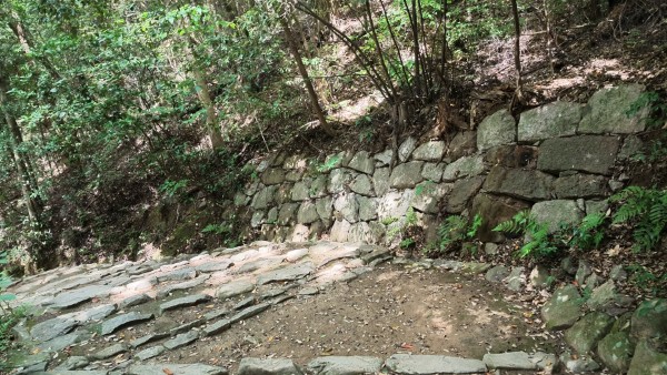黒門口登城道