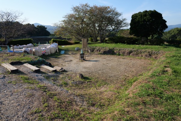 本丸門跡