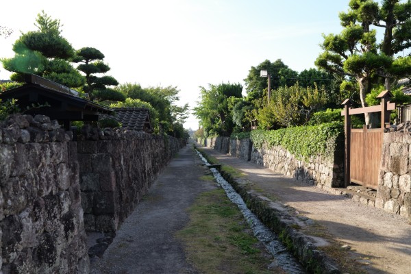 島原武家屋敷通り