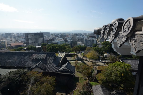 天守より(南)
