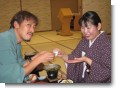 女中さんと