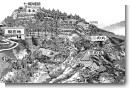 七尾城案内図